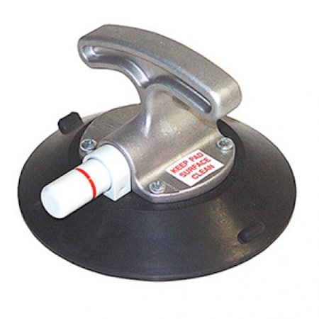 Woods Powr-Grip 6in Flat Vacuum Cup with Handi-Grip Handle LP6HG